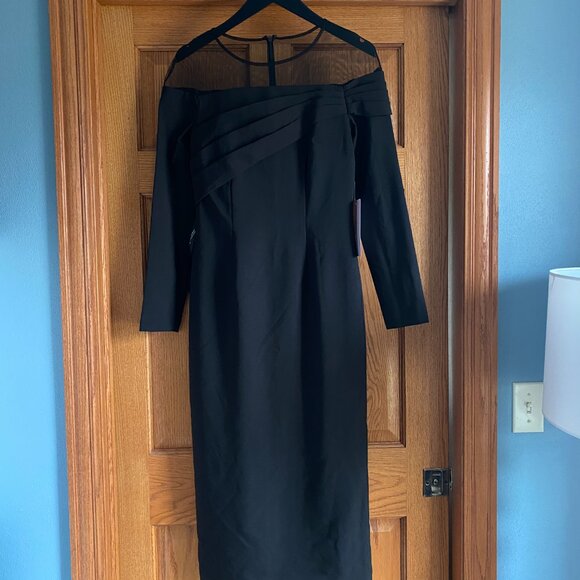 NWT Black Elegant Dress Size 2 JS Collections - Picture 7 of 10